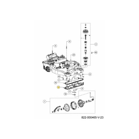 Tapa Chasis Delantera 731-22651A ORIGINAL MTD | Newgardenstore.eu