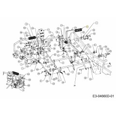 PAD PEDALE AVANTI 735-04118A ORIGINALE MTD