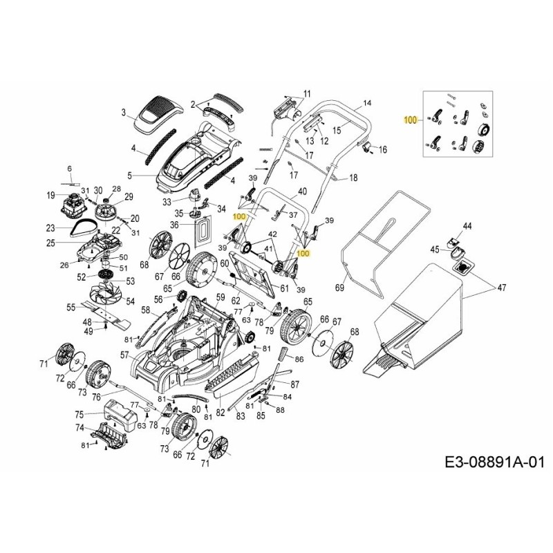 Zubehörtasche 092.64.443 Original MTD