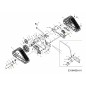 TENDEUR DE CIRCUIT DE ROUE 734-05058 ORIGINAL MTD