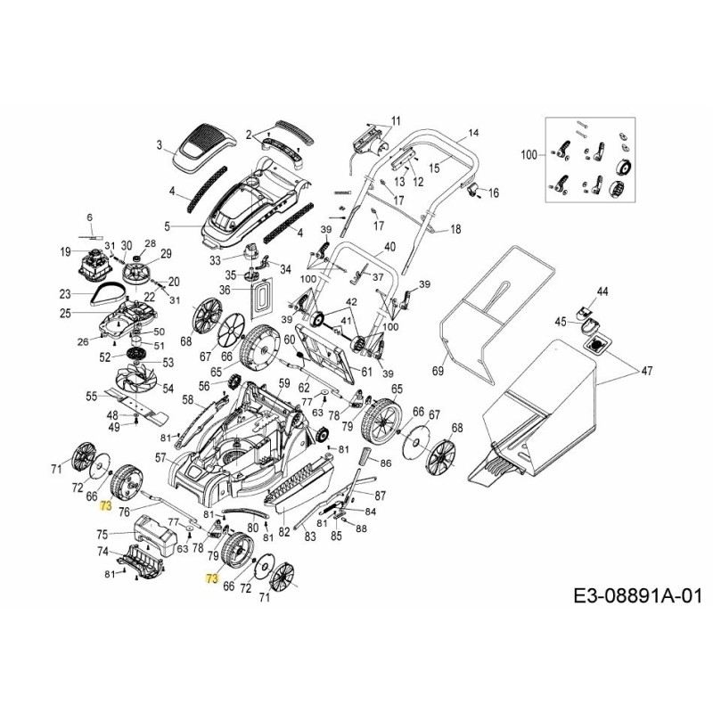 RUEDA:150X50 734-05103 ORIGINAL MTD
