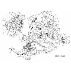Lagerflansch 741-04198 Original MTD
