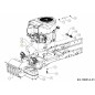 ÉCHAPPEMENT : RH : 726 cm³ : KAWI TWIN 751-14482 ORIGINAL MTD