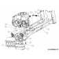 TUBO SCAR SINISTRO 603CC KAWI TWIN 751-14535 ORIGINALE MTD