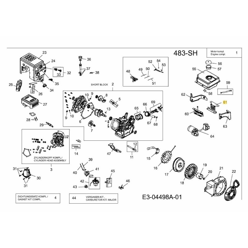 BRKT KRAFTSTOFF 751-11318 ORIGINAL MTD