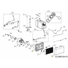 CONJUNTO DE CARCASA DEL FILTRO DE AIRE 751-14439 ORIGINAL MTD | Newgardenstore.eu