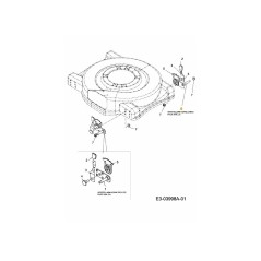 PIVOT ARM 687-02438 ORIGINAL MTD