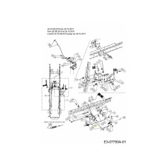 ASTA FRENO 747-05439A ORIGINALE MTD | Newgardenstore.eu