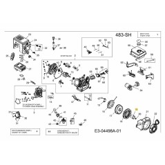 PULEGGIA, MOTORINO DI AVVIAMENTO 751-11314 ORIGINALE MTD | Newgardenstore.eu