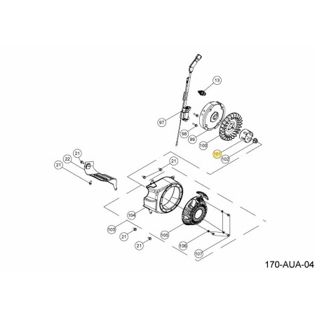 Starterbecher 751-14887 Original MTD | Newgardenstore.eu