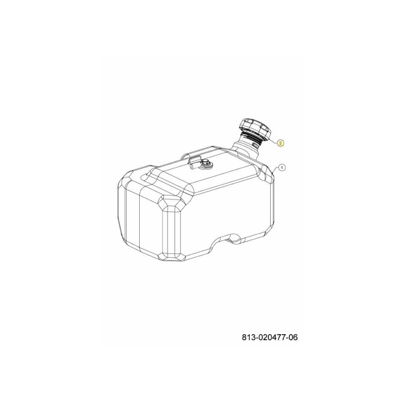 CAP:FUEL:W/TETHER VENTED 751-15242A ORIGINAL MTD