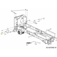 BRACKET ASM TRANSMISSION 783-09720637 ORIGINAL MTD