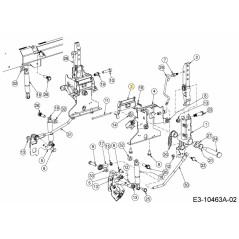 Zündmodul-Abstandshalter 703-09069637 Original MTD | Newgardenstore.eu