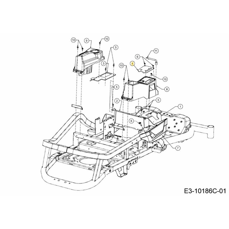 PROTECTION PLATE 703-15201BCY ORIGINAL MTD