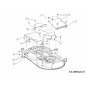 Rear mounting bracket 703-23884637 ORIGINAL MTD Rear mounting bracket 703-23884637 ORIGINAL MTD