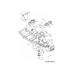 KNOB: THROTTLE CONTROL 731-04914 ORIGINAL MTD