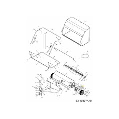 Antriebsritzel links AF-2692-7 Original MTD | Newgardenstore.eu