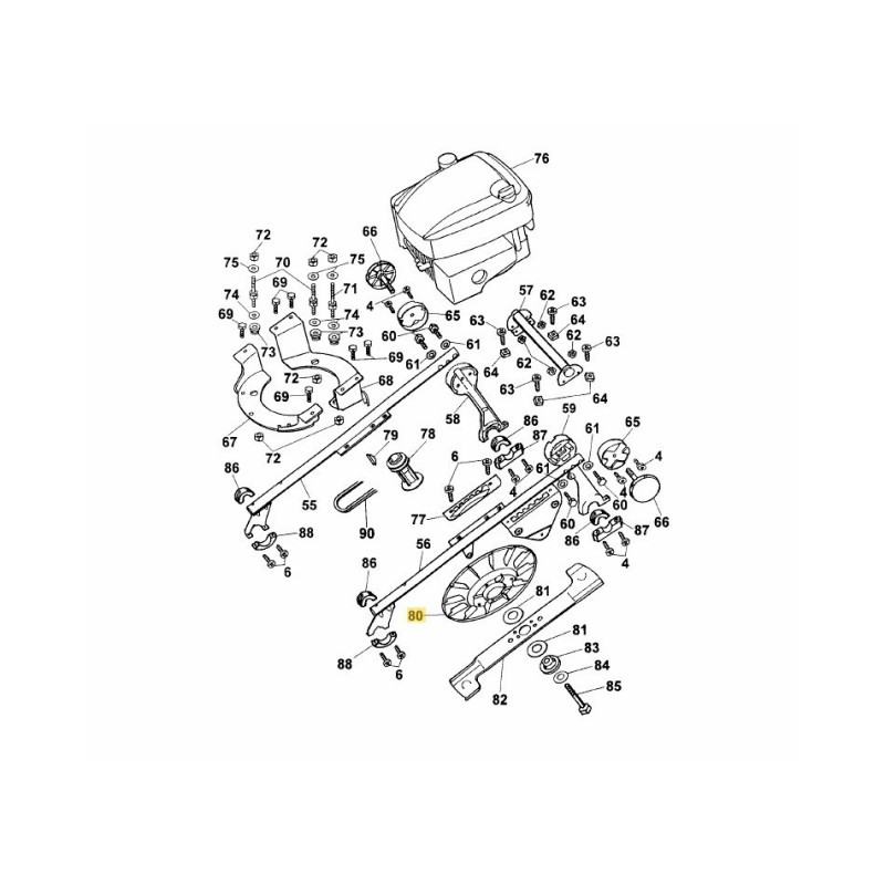 FAN 6450317 ORIGINALE MTD