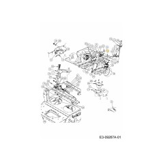 ARM ACTUATOR LINK 703-09703 ORIGINAL MTD | Newgardenstore.eu