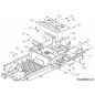 STAFFA DI SUPPORTO DELL'ASTA DEL PERNO 703-10388A-S ORIGINALE MTD