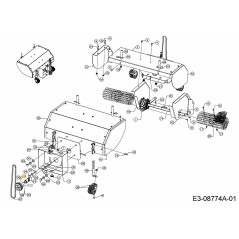 Wellenkupplungsrolle 711-06376 Original MTD | Newgardenstore.eu