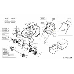 CBL:BRAKE:DUAL:SG 40 CM 746-04731 ORIGINAL MTD | Newgardenstore.eu