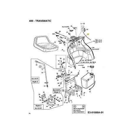 Throttle wire x "L" 746-1016 ORIGINAL MTD | Newgardenstore.eu