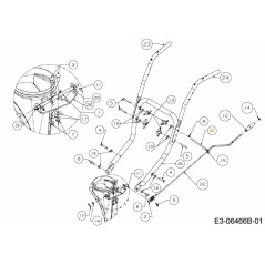 BOLZEN:ÖSE:.70 DIA SCHIEBERKURBEL 747-04747 ORIGINAL MTD | Newgardenstore.eu