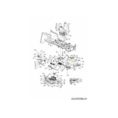 VARILLA DE FRENO DE EMPUJE 747-05134 ORIGINAL MTD | Newgardenstore.eu