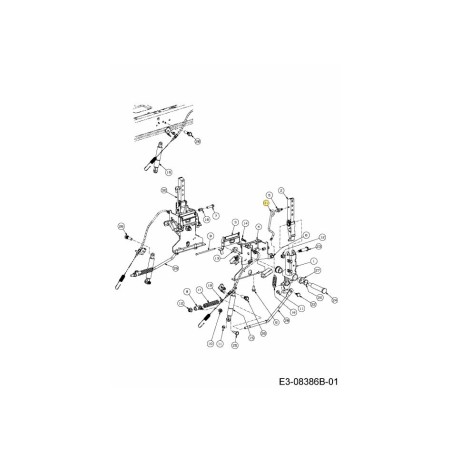 VARILLA DE RETENCIÓN DERECHA 747-06295 ORIGINAL MTD | Newgardenstore.eu