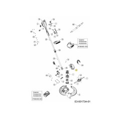 ALLOGGIAMENTO MOTORE . 841-040400 ORIGINALE MTD | Newgardenstore.eu