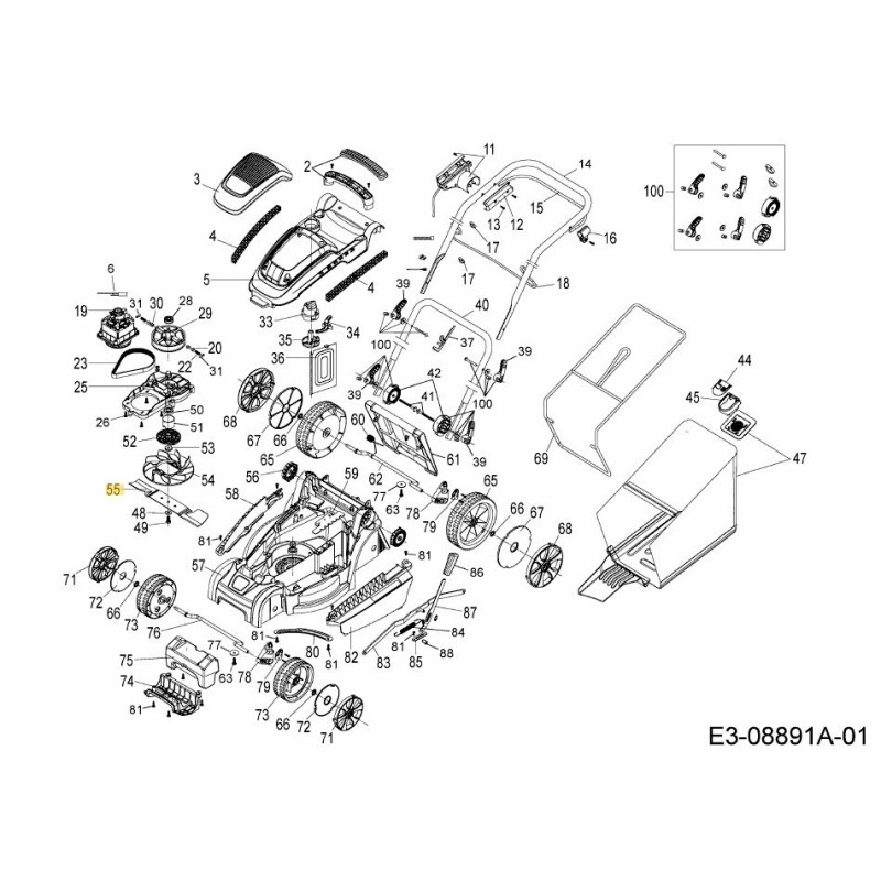 CUCHILLA 742-05123 ORIGINAL MTD CUCHILLA 742-05123 ORIGINAL MTD