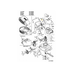 CBL : FREIN 746-1067 ORIGINAL MTD