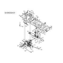 BRKT SUPT DISINNESTARE CINGHIA 783-06260 ORIGINALE MTD