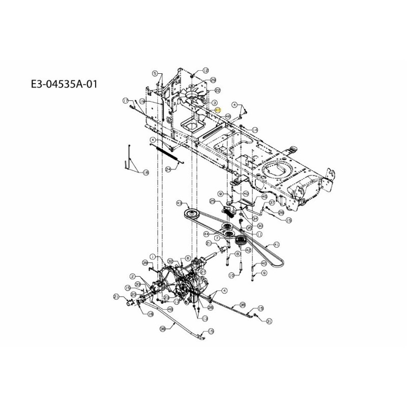 BRKT:SUPT:BELT DISENGAGE 783-06260 ORIGINAL MTD