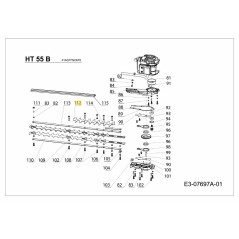 UNGESCHÄRFTE PLATTE SG-2072731 ORIGINAL MTD | Newgardenstore.eu
