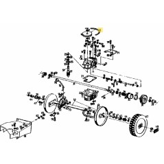 Courroie trapézoïdale 000.75.942 ORIGINALE MTD