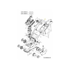 Maniglia superiore 092.61.218 ORIGINALE MTD
