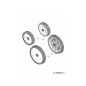 WHEEL CPL. 200MM SLV 634-05021 ORIGINAL MTD WHEEL CPL. 200MM SLV 634-05021 ORIGINAL MTD