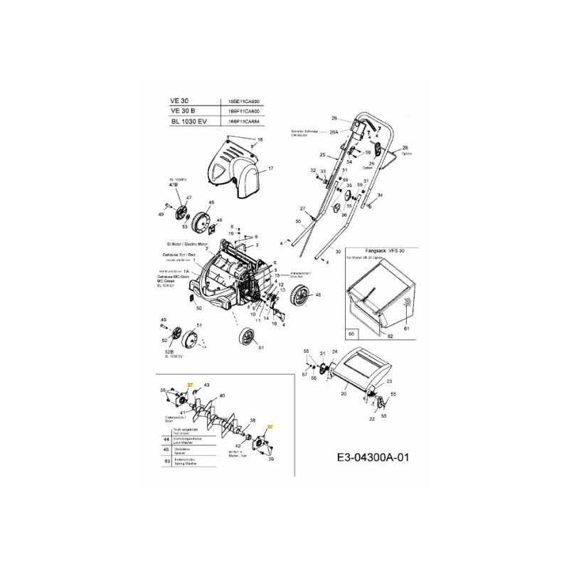 BRG ASM:SHF 681-04103 ORIGINAL MTD BRG ASM:SHF 681-04103 ORIGINAL MTD