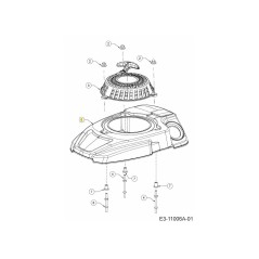 COUVERTURE 631-05655A ORIGINALE MTD