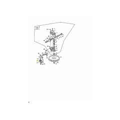 RODAMIENTO DE AGUJAS .375 ID 741-0556 ORIGINAL MTD