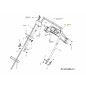 SWITCH LEVER 747-05327B-S ORIGINAL MTD
