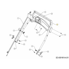 PALANCA DE INTERRUPTOR 747-05327C-S ORIGINAL MTD | Newgardenstore.eu