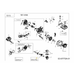 Vergaser-Reparatursatz Major 751-14135 Original MTD | Newgardenstore.eu