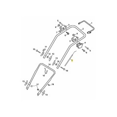 Bowdenzugbremse 4212058 ORIGINAL MTD | Newgardenstore.eu