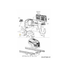PROTECTOR TÉRMICO 703-09959 ORIGINAL MTD