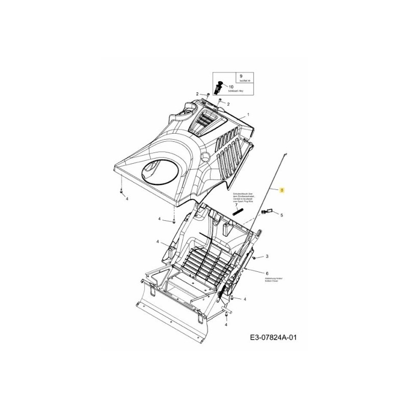 CABLE CLUTCH 746-04701 ORIGINAL MTD