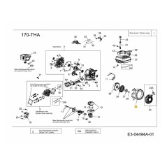 ALLOGGIAMENTO DEL VENTILATORE 751-11583 ORIGINALE MTD | Newgardenstore.eu
