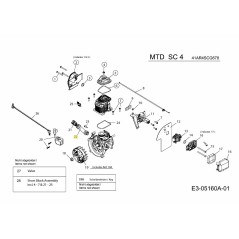 Ölmessstab 753-05909 ORIGINAL MTD